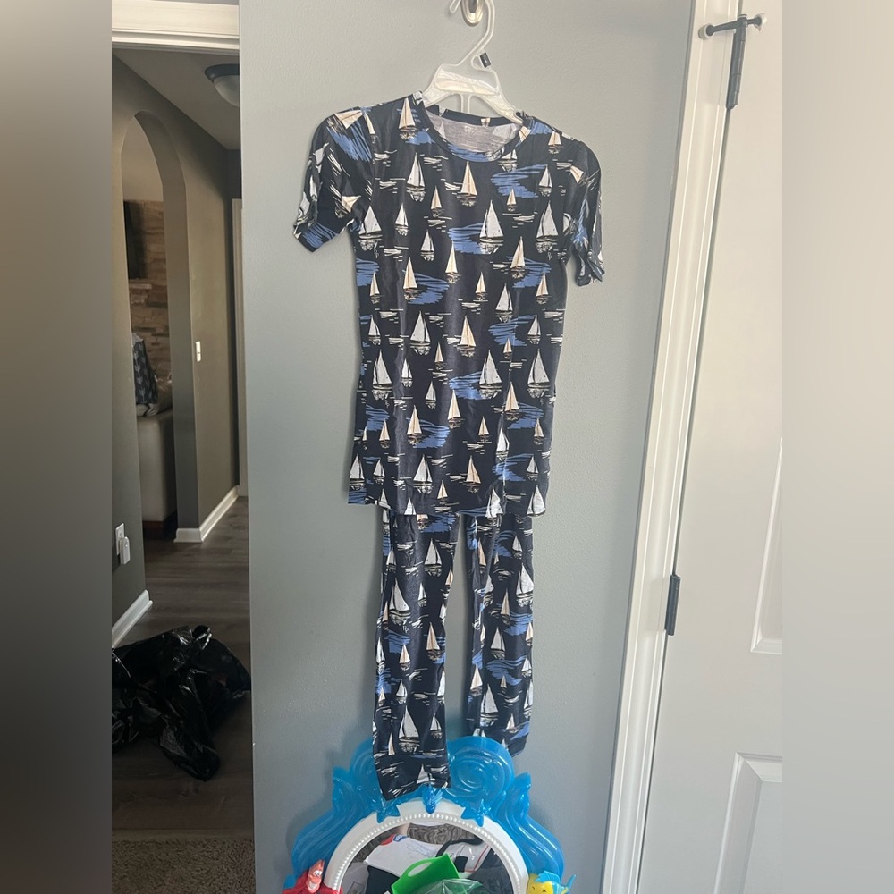 Posh Peanut Nautical Adventure Kids Pajama Set